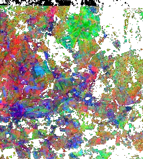 Satellite embedding representation of the Johannesburg–Ekurhuleni urban landscape